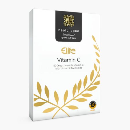 Healthspan Elite C-vitamin (500mg) rágótabletta - 120db - Narancs